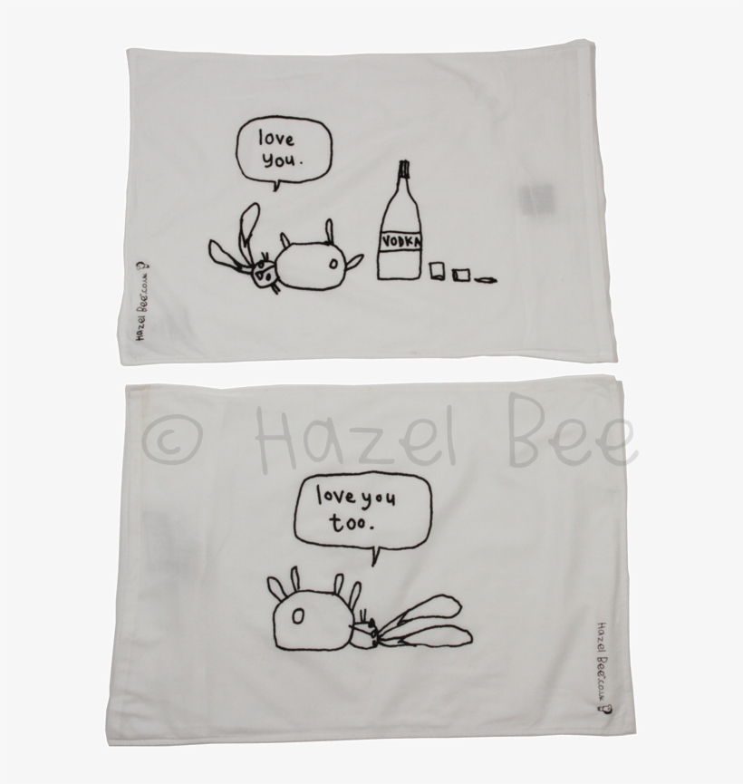 Vodka Rabbits Pillow Cases - Vacuum Bag, transparent png download