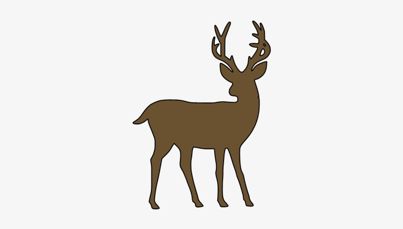 I Just Thought I Would Post An Svg File That I Created - Svg Deer, transparent png download
