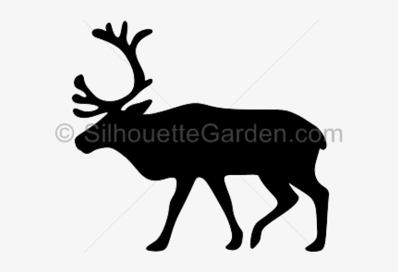 Reindeer Silhouette, transparent png download