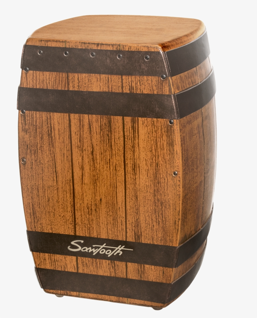 Sawtooth Wine Barrel Cajon - Plywood, transparent png download