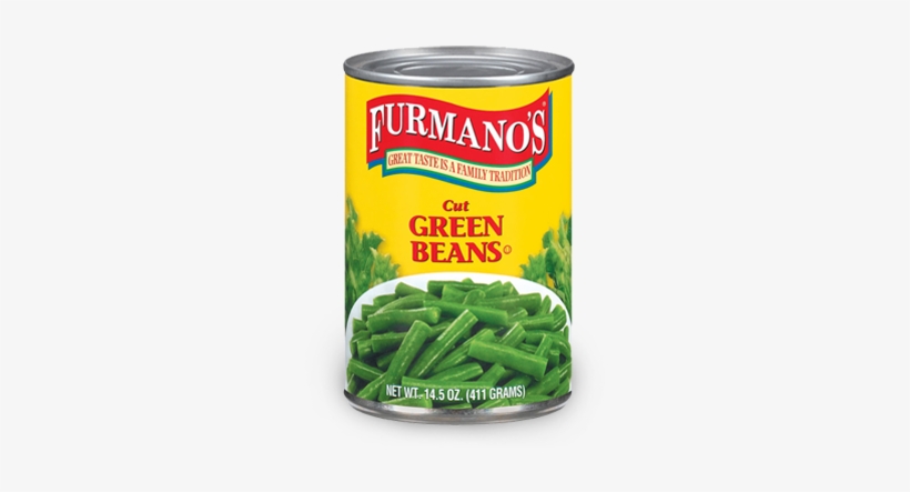 Furmano's Cut Green Beans 14.5 Oz Can, transparent png download