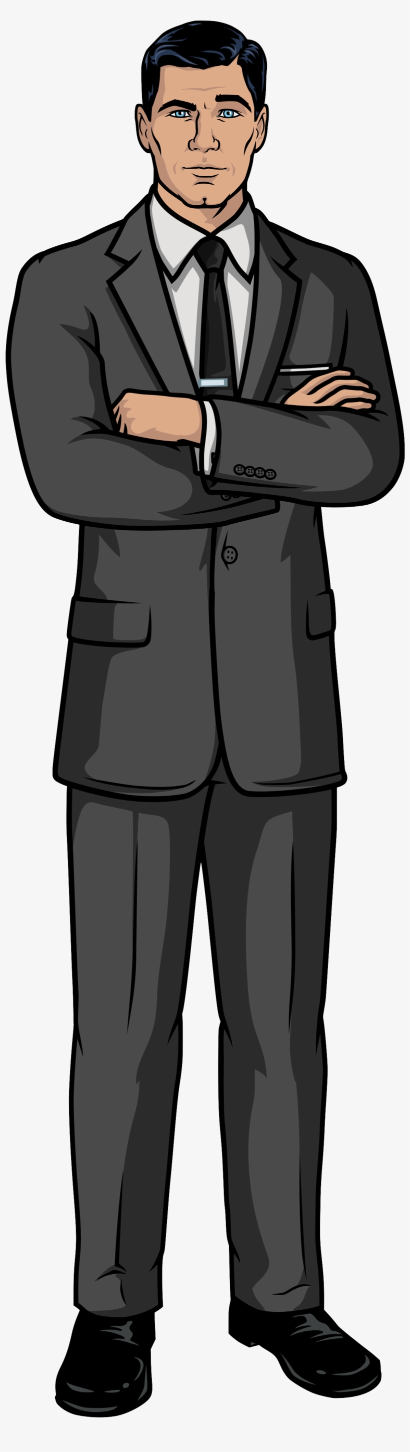 Sterling Archer01 - Steve Harvey Full Body, transparent png download