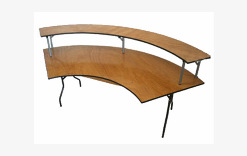 Serpentine Bar Table - Table, transparent png download