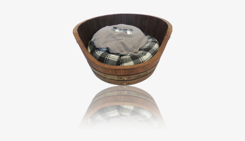 Wine Barrel Themed Pet Bed - Wine, transparent png download