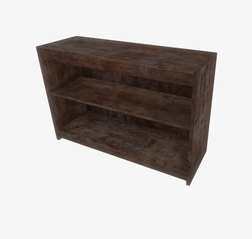 Fo4 Short Bookcase - Shelf, transparent png download