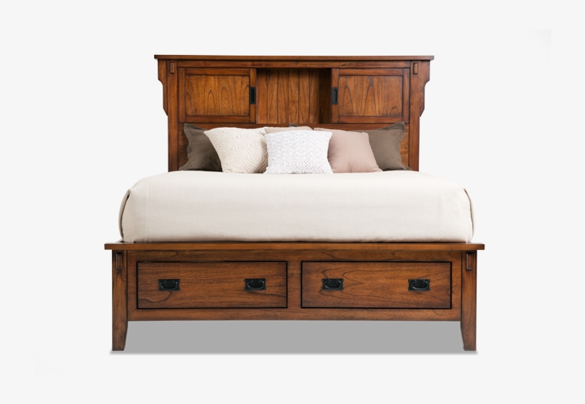 Mission Oak Ii Bookcase Storage Bed - Mission Oak 2 Bobs, transparent png download