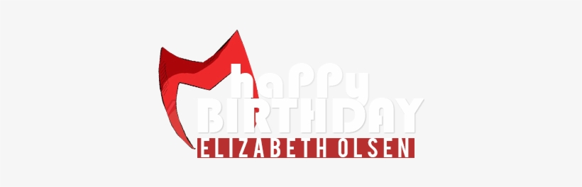 Birthday Elizabeth Olsen, transparent png download