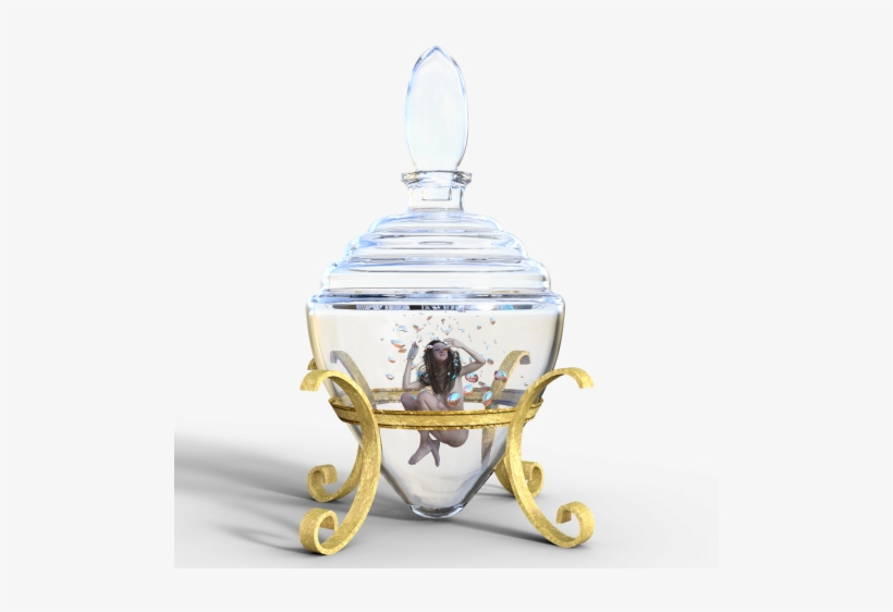 Bubbles,carafe,gold - Elephant, transparent png download