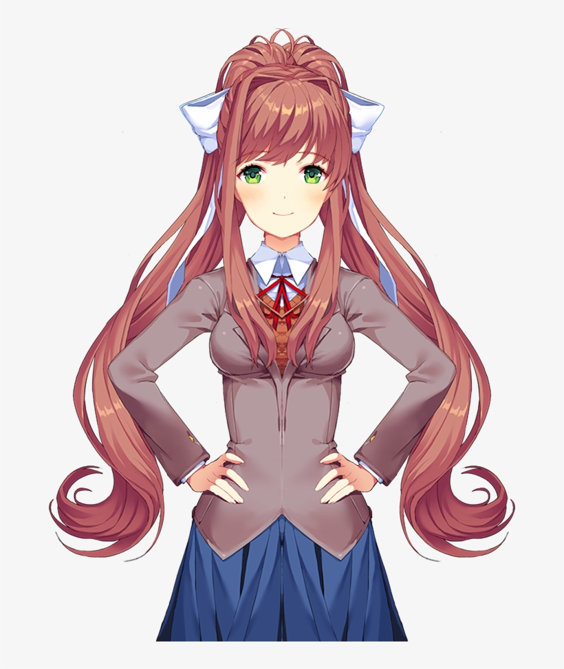 Download Doki Doki Literature Club Ddlc Monika Ddlc Ddlc Monika