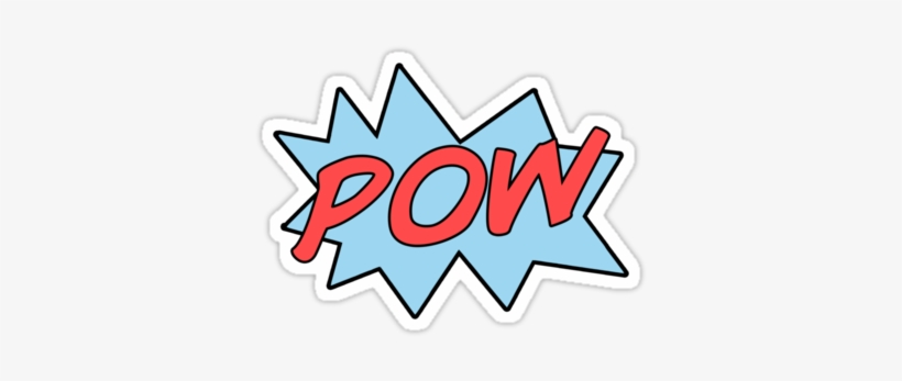 Pow Superhero Clipart Cliparthut Free Clipart Uenthw - Superhero Pow .png Transparent, transparent png download