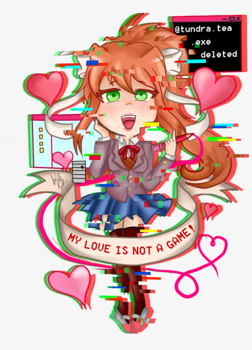 Doki Doki Literature Club Doki Doki Literature Club - Illustration, transparent png download