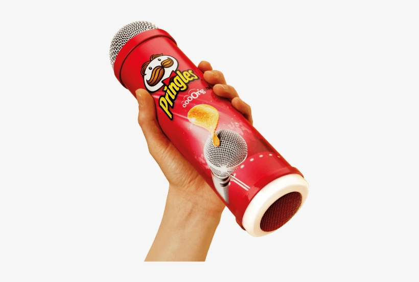 Pringles Microphone And Speaker, transparent png download