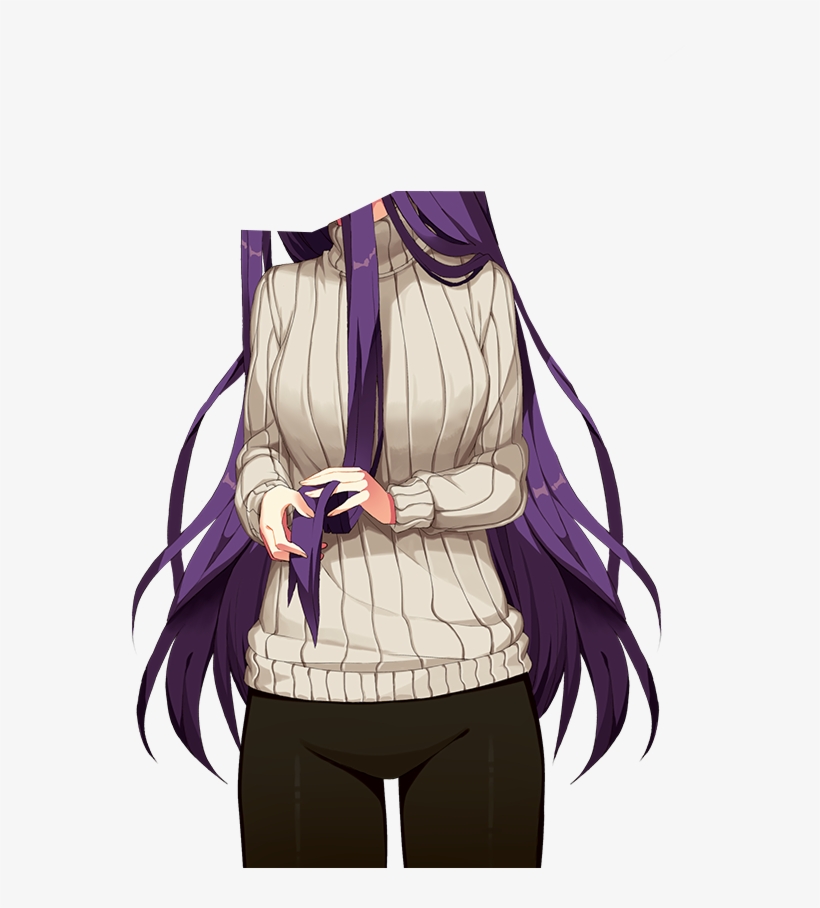 Download - Yuri Doki Doki Sweater, transparent png download