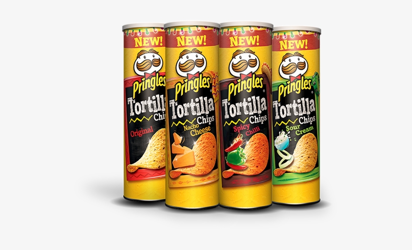 Pringles Tortilla Can Coupon - Pringles Tortilla Corn Chips, transparent png download