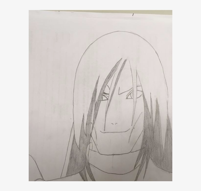 Orochimaru - Sketch, transparent png download