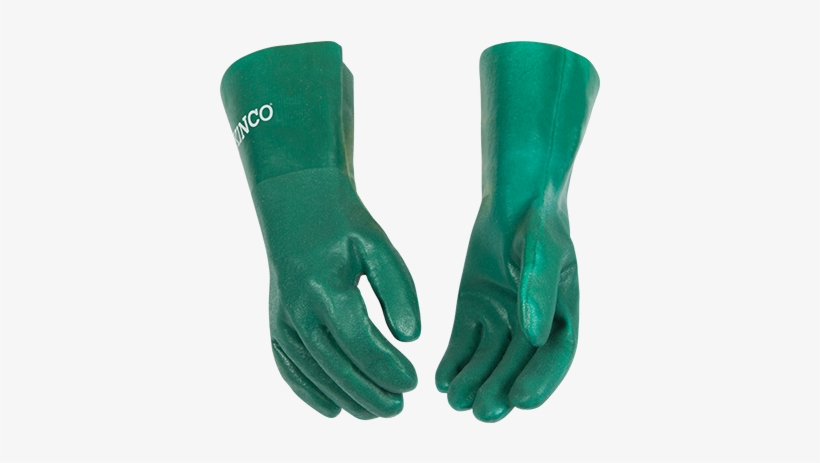 14″ Sandy Finish Pvc Gauntlet 7184g - Equestrian Glove, transparent png download