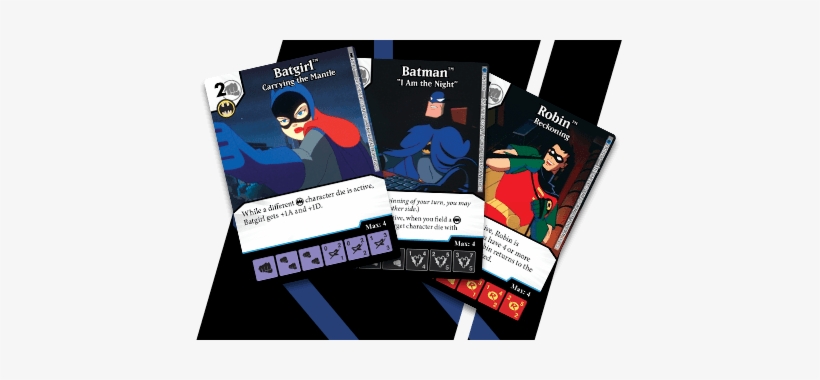 Here We Have An Alternate Art Common Batgirl - Batman The Animated Series Dice Game, transparent png download