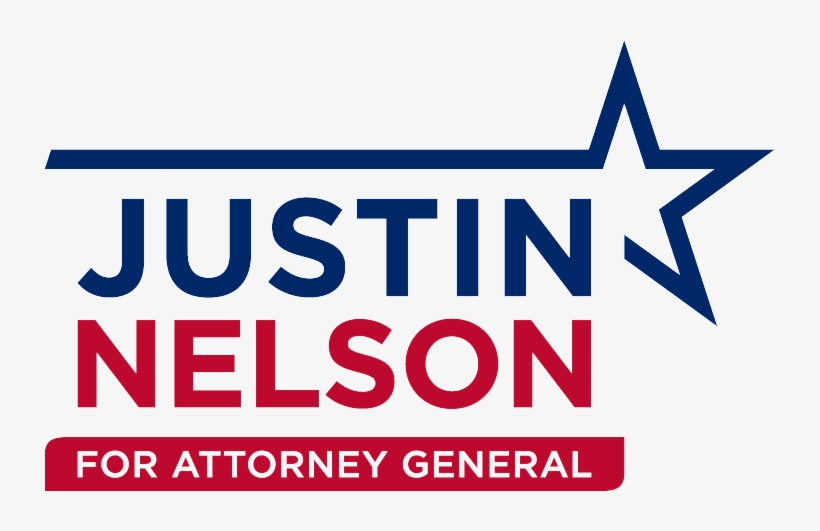 Justin Nelson For Attorney General Logo - Justin Nelson For Attorney General, transparent png download
