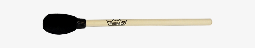 Soft Black Cover Wood Mallet Image - Wood, transparent png download