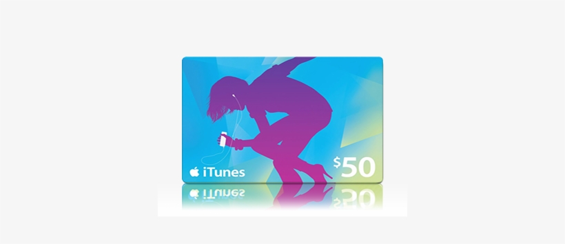 Itunes Gift Card 50, transparent png download