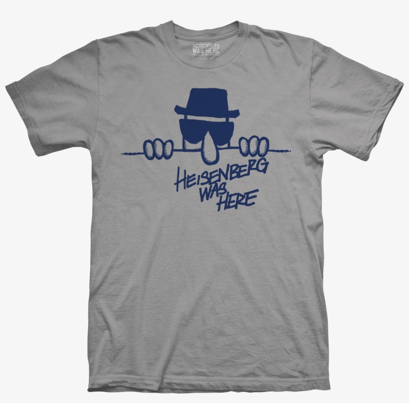Image Of Mens Heisenberg Was Here - T Shirt, transparent png download