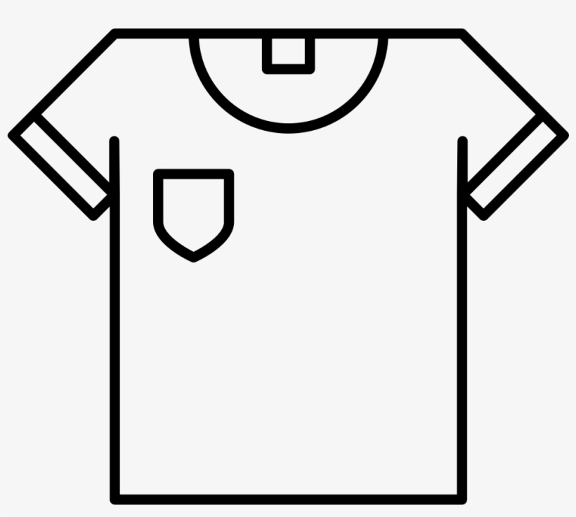 T-shirt Outline Comments - Outline Picture Of T Shirt, transparent png download
