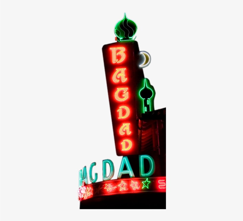 Close-up Photo Of Portland, Or Movie Theater Marquee - Neon Movie Sign Transparent, transparent png download