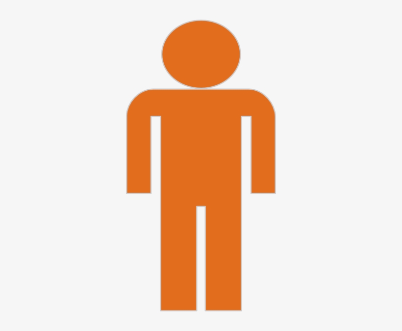 Outline Of Man Clipart Png For Web - Person, transparent png download