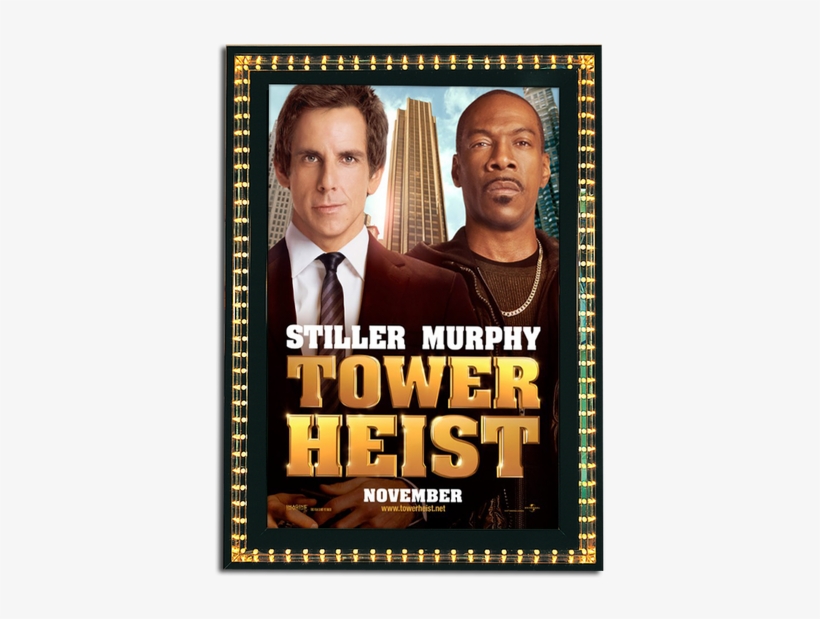 The Chaselite Reflections Series Ts-26 Poster Marquee - Tower Heist Movie Poster, transparent png download