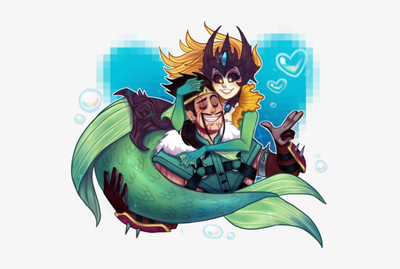 21 May - Nami And Draven, transparent png download