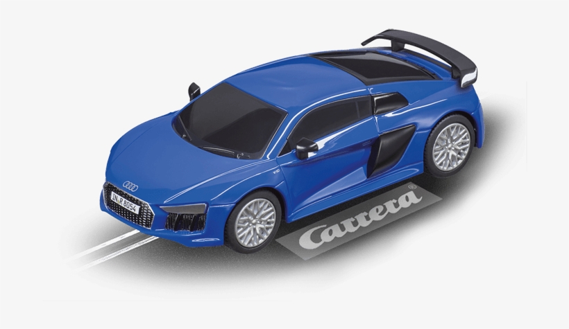 Audi R8 V10 Plus - Carrera Cars Go !!!: Audi R8 V10 Plus (blue) (blue, transparent png download