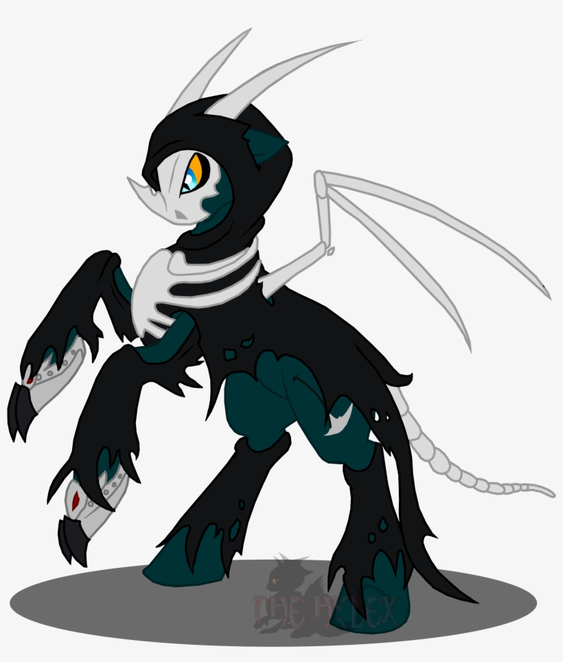 Thehylex, Charon, Oc, Oc Only, Rearing, Safe, Simple - My Little Pony Grim Reaper, transparent png download