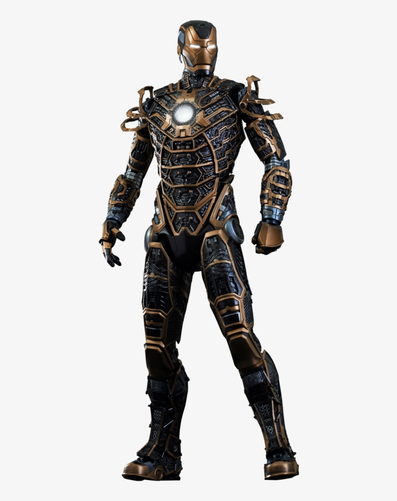 Hot Toys Im Mk 41 Transparent - Iron Man Mark Bones, transparent png download