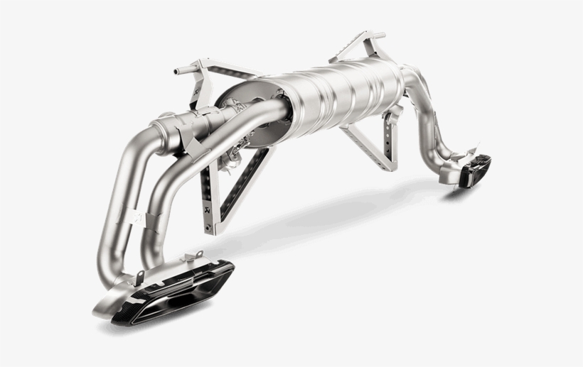 Akrapovic Exhaust System For 17 Audi R8 - Audi R8 V10 Plus Akrapovic Exhaust, transparent png download