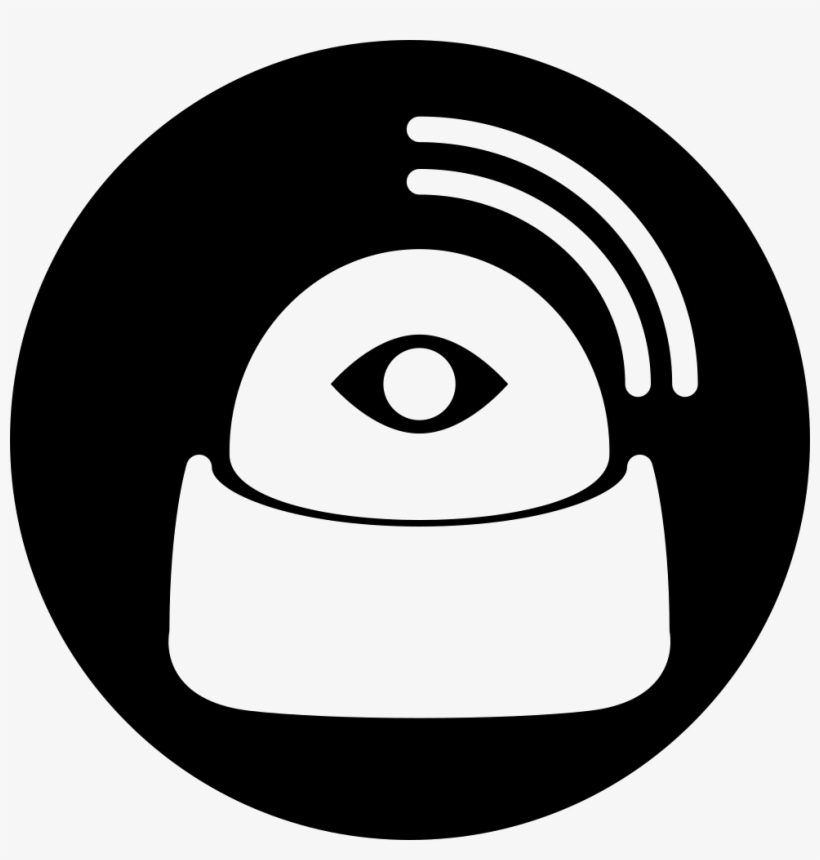 Surveillance Active Video Camera Symbol Comments - Camaras De Videovigilancia Icono, transparent png download