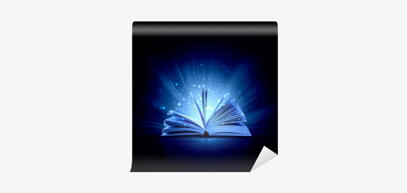 Poster: Nivens' Image Of Opened Magic Book, transparent png download
