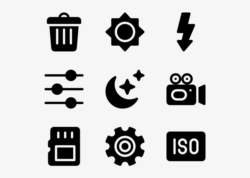 Camera Interface - Iconos Domotica, transparent png download