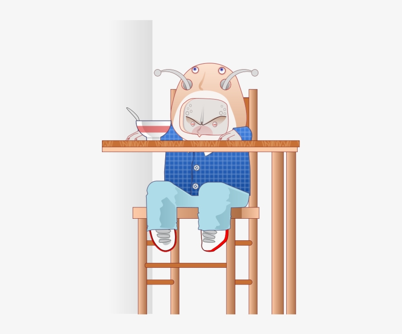 Baby Alien Clipart Png - Sillas De Bebes Vector Png, transparent png download