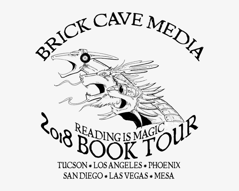 Brick Cave Media Reading Is Magic 2018 Book Tour - Book, transparent png download