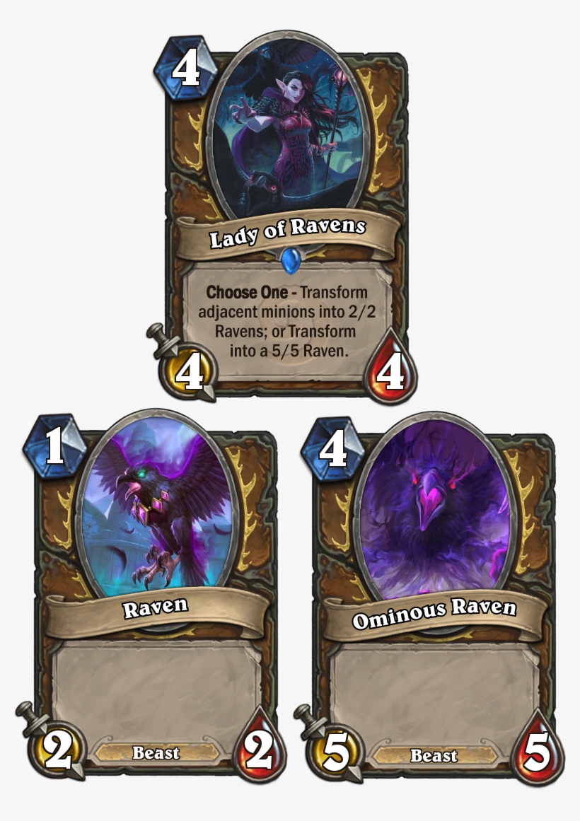 "birds Of A Feather Do Flock Together - Hearthstone One Night In Karazhan Cards, transparent png download