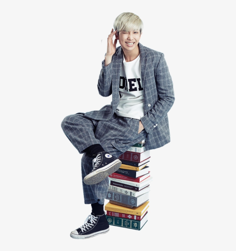 Bts Rap Monster Reading, transparent png download