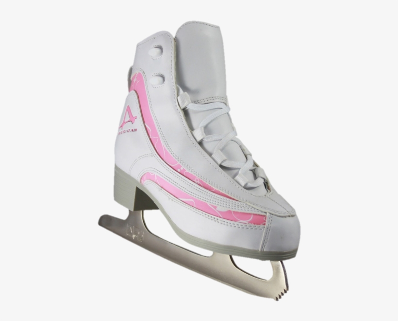 4fe944 - American Athletic Shoe Girls Soft Boot Ice Skates White, transparent png download