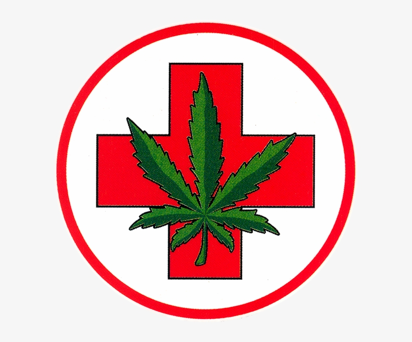 Medical Marijuana - Window Sticker - Medical Marijuana Stickers, transparent png download