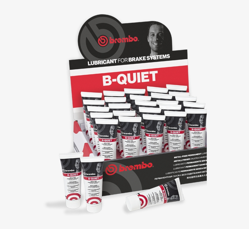Brembo Launches B-quiet Lubricant For Automotive Aftermarket - Brembo B Quiet, transparent png download