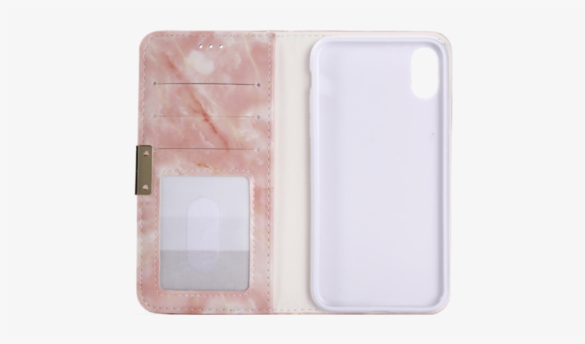 Waloo Marble Texture Leather Wallet Case For Iphone - Sony Xperia Xzs, transparent png download