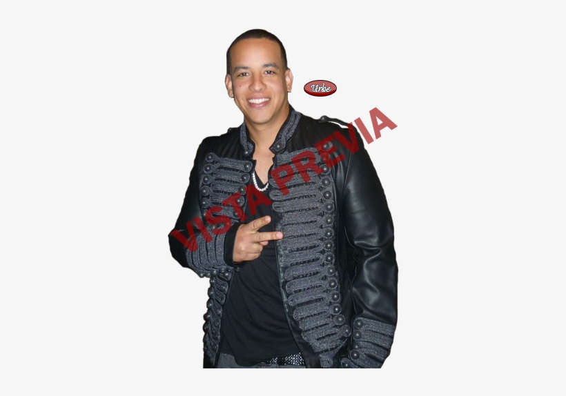 Daddy Yankee Campera Gris Con Botones Renders - Daddy Yankee, transparent png download