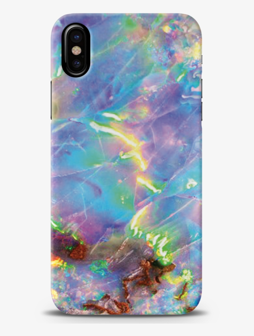 Opal Marble Back Cover Case For Iphone X - Iphone, transparent png download