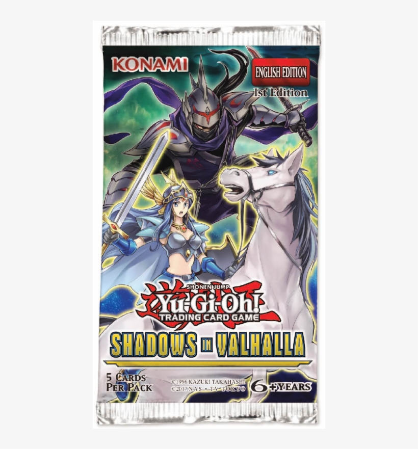 Yugioh Shadows In Valhalla Booster, transparent png download