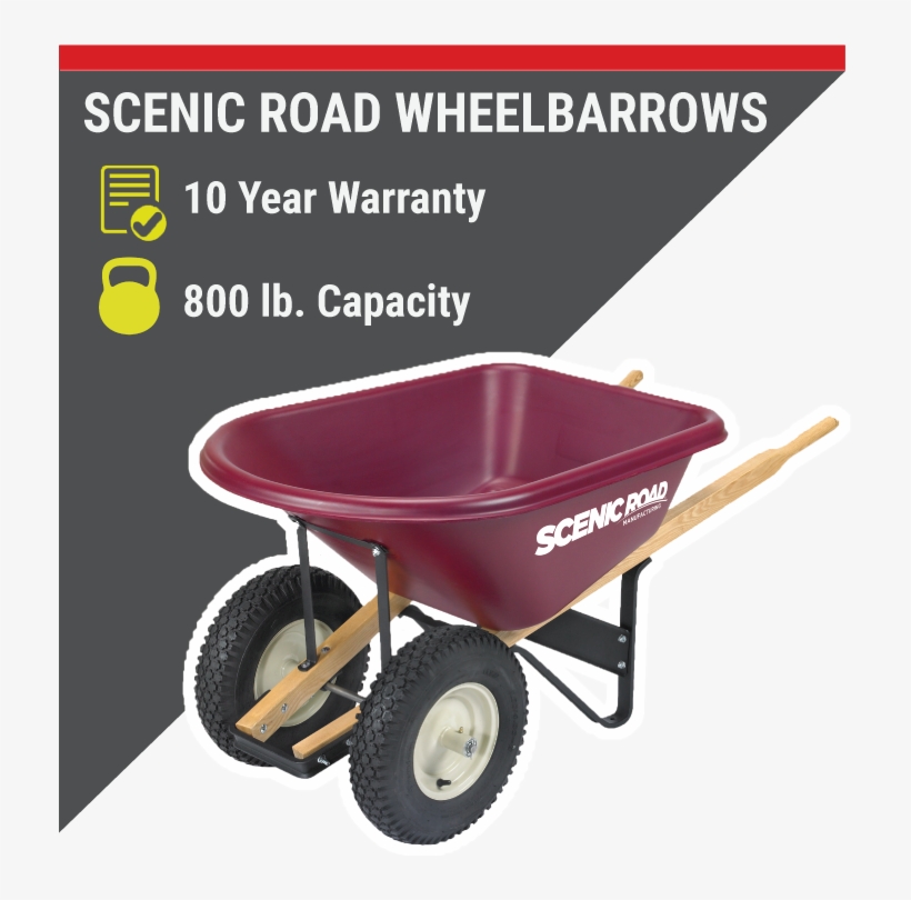 Explore Scenic Road Wheelbarrows - Road Wheelbarrow, transparent png download