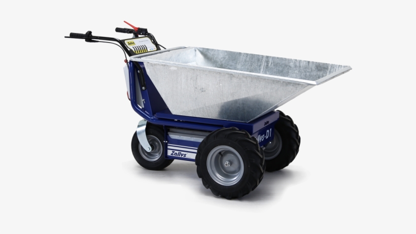 Electric Wheelbarrow,power Wheelbarrow, Motorised Wheelbarrow,electric - Dump Wheelbarrow, transparent png download